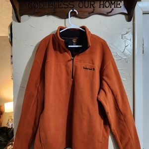 Timberland pullover fleece orange warm size 2XXL jacket sweater